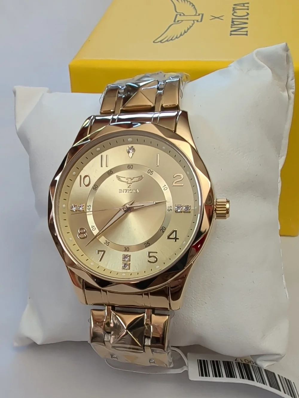NWT Invicta Specialty I Men’s Gold-Tone Watch (Model 69018)